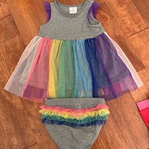 hanna andersson dress size 70  (6-12month)